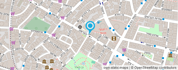 מפת הגעה אל עו"ד בן חמו ניר