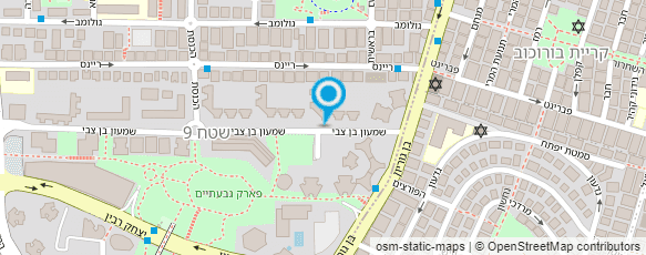 מפת הגעה אל עו"ד קוך בוכנר שרון