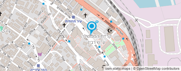 מפת הגעה אל עו"ד חוזה אביב
