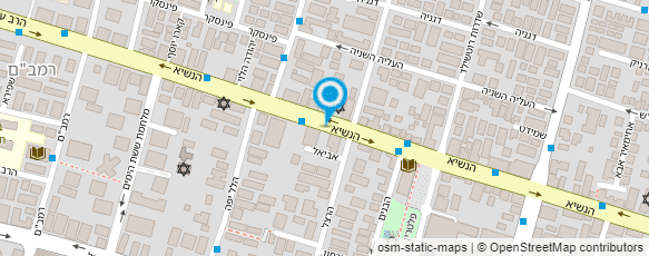 מפת הגעה אל קליניקת אסתר