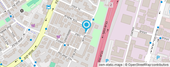 מפת הגעה אל טלי עיצוב שיער