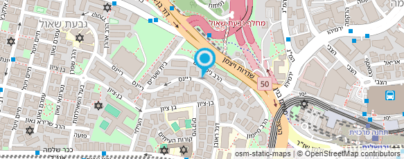 מפת הגעה אל עו"ד וסרטייל שלום