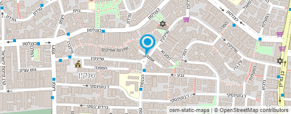 מפת הגעה אל קפה עלמה