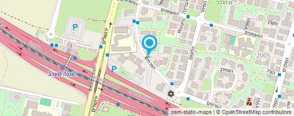 מפת הגעה אל עו"ד לוינסון יניב