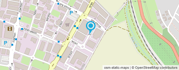 מפת הגעה אל גנדי מטבחים - gandi kitchens