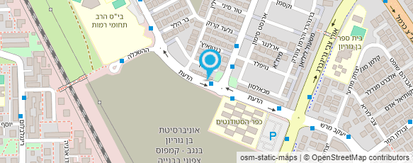 מפת הגעה אל משה אלמוג עיצוב שיער