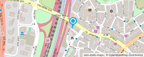 מפת הגעה אל עו"ד אלדן דנינו