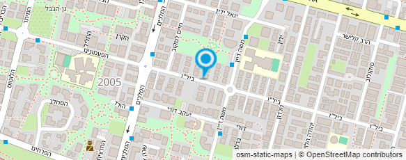 מפת הגעה אל עו"ד הדסה שליסל (ארנסט)