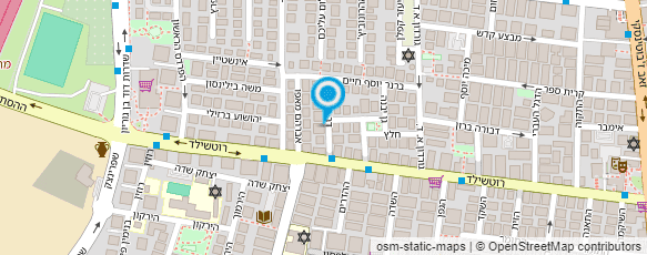 מפת הגעה אל עו"ד אלון בלום