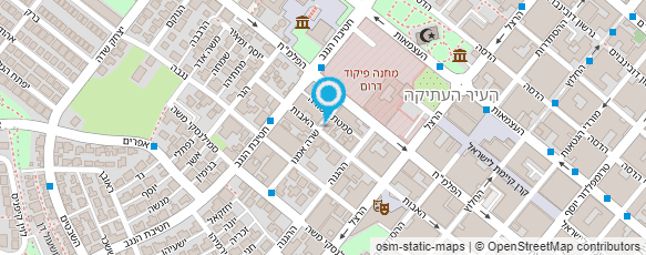 מפת הגעה אל ולדימיר אקסלרוד מעבדת שיניים