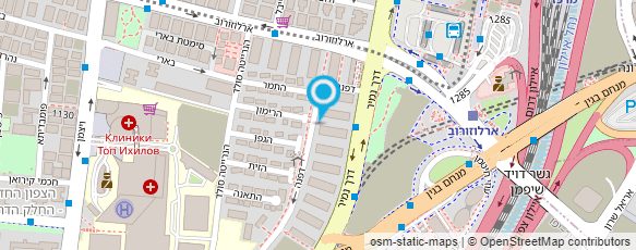 מפת הגעה אל אורית אופיר