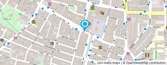 מפת הגעה אל אלה טיבר ושות' - משרד עו"ד