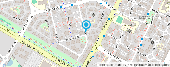 מפת הגעה אל שלי חודרה קוסמטיקאית