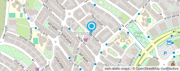 מפת הגעה אל מרפאת סולומון