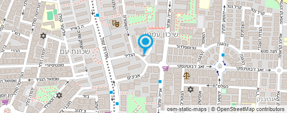 מפת הגעה אל שרית תוספות שיער