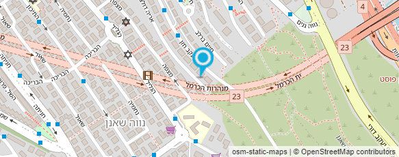 מפת הגעה אל עו"ד עפר אלמלם הכהן