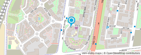 מפת הגעה אל אורית צלניקר - רפלקסולוגיה קואורדינטיבית וסו-ג'וק