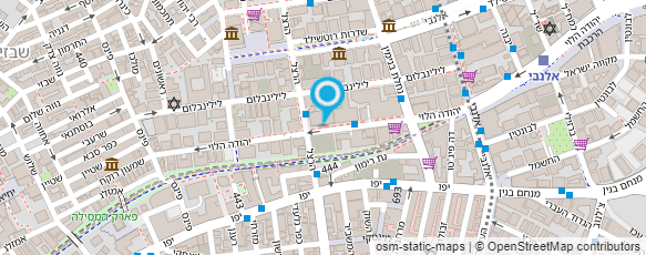 מפת הגעה אל עו"ד צדוק תומר