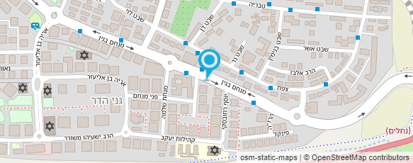 מפת הגעה אל שאנן צבי - מדריך טיולים