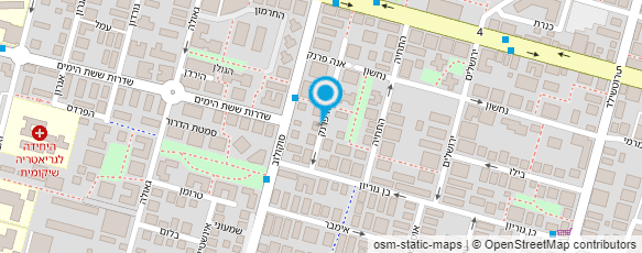 מפת הגעה אל מורן בן ישראל-שיטת גרינברג