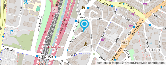 מפת הגעה אל סטודיו לעיצוב תכשיטים - artemer