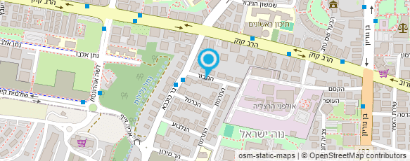 מפת הגעה אל גדעון קדוסי עיצוב שיער מפת הגעה אל גדעון קדוסי עיצוב שיער