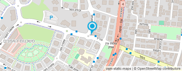 מפת הגעה אל נ.ו עבודות גבס