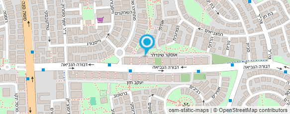 מפת הגעה אל עו"ד תאני יואב