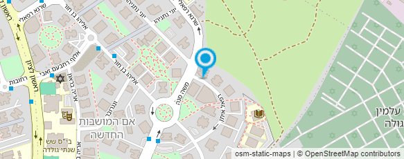 מפת הגעה אל מכללת אלבאום