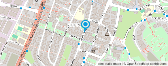 מפת הגעה אל ד"ר יהויקים שטיין - פסיכואנליזה