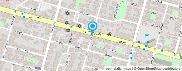 מפת הגעה אל עו"ד אמיר פישביין