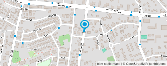 מפת הגעה אל S.P מחשבים