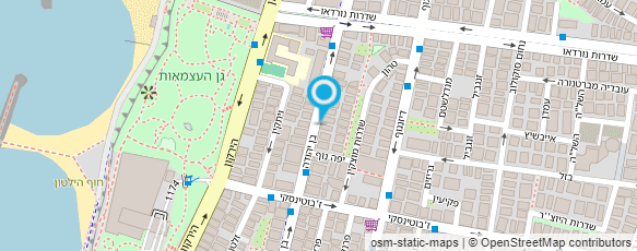 מפת הגעה אל קרן פרנקל - איפור כלות