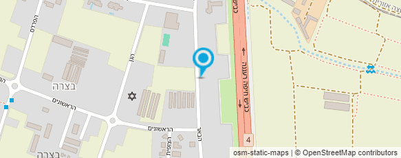 מפת הגעה אל אסף יערי