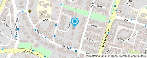 מפת הגעה אל פעוטון פשושים