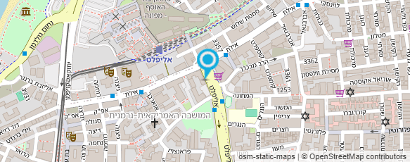 מפת הגעה אל סטודיו אנאנדה