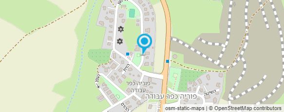 מפת הגעה אל וילה מצפה הוד