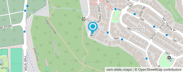 מפת הגעה אל ד"ר ירדנה דגן מרצה ומדריכת טיולים