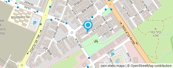 מפת הגעה אל לילך אוחיון מעצבת אופנה