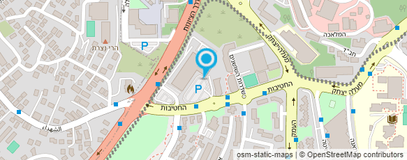 מפת הגעה אל ונסה - בית אופנה ללבני נשים