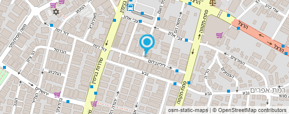 מפת הגעה אל הטאבון הירושלמי