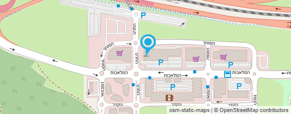 מפת הגעה אל מאפיית צ.ידעי שיווק שמעון מאפים