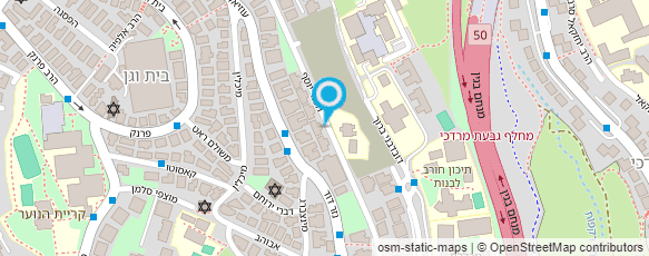 מפת הגעה אל A.C ROM- א.כ רום פרויקטים ויזמות