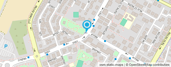 מפת הגעה אל ד"ר רוני דקר