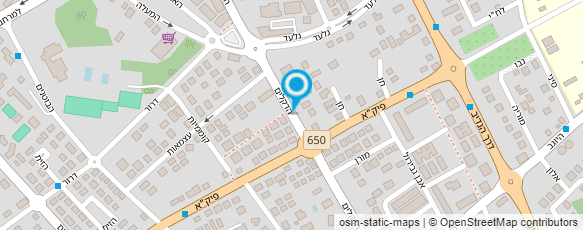 מפת הגעה אל אפק 770 מערכות