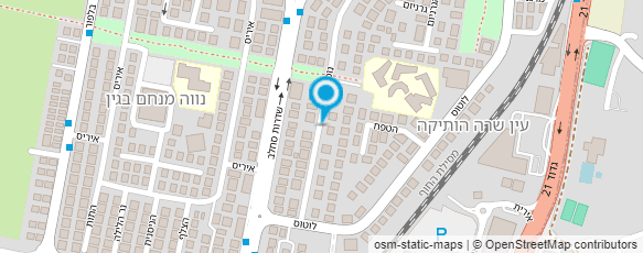 מפת הגעה אל מניפה עיצובים-סטודיו לעיצוב פנים