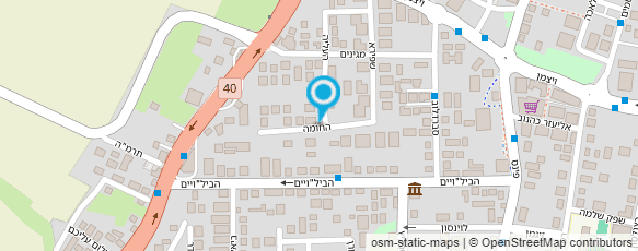 מפת הגעה אל מעיין נזירי עיצוב פנים