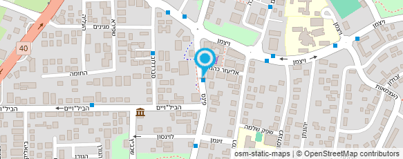 מפת הגעה אל באלי פיצה