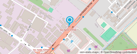 מפת הגעה אל גלריה 279 בית לאירועים