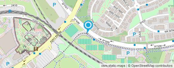 מפת הגעה אל שוקי גולן - מאמן טניס